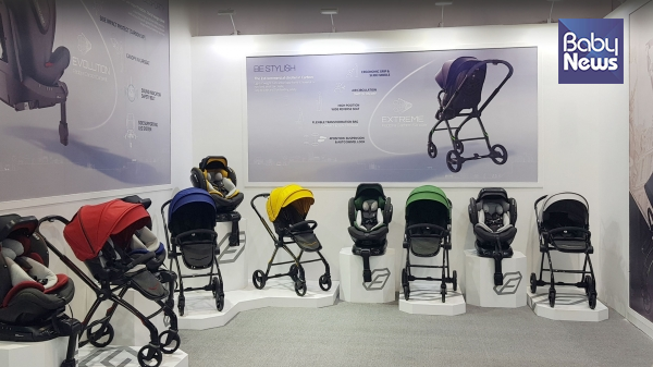 세계 3대 유아용품 박람회 중 하나인 CBME(Children Baby Maternity Industry Expo, CBME 2018)에 참가해 호평을 받은 페도라. ⓒ페도라