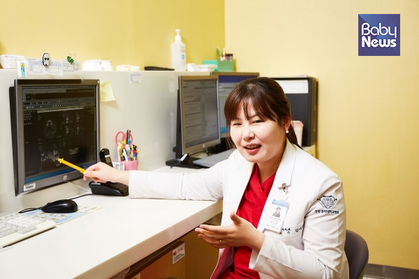 어린이 충치예방법에 대한 도움말을 제공한 강동경희대학교 치과병원 김미선 교수. ⓒ강동경희대학교