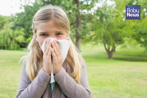 꽃가루, 미세먼지, 황사 등이 급증하면 알레르기질환들이 나타나게 된다 ⓒ베이비뉴스