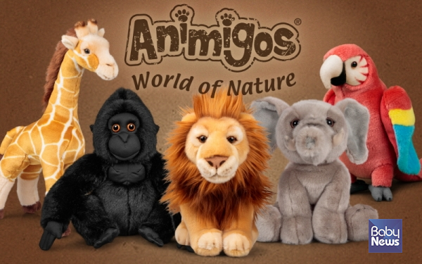 조그코리아가 올해 신제품으로 영국 토바(Tobar)에서 출시한 ‘애너미고스 월드 오브 네이처 동물인형’을 론칭했다고 밝혔다. ⓒ조그코리아