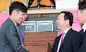 키디 아시아 대표, 前 국가대표 박지성 이사장과 첫 만남