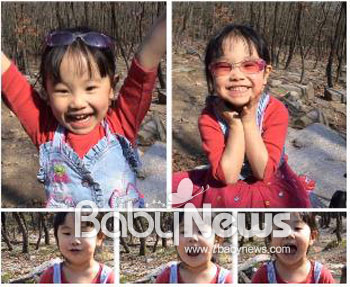 보건복지부가 마련한 '우리아이 행복 체험수기 공모전'에서 우수상을 수상한 김혜란씨의 딸 미류 ⓒ김혜란