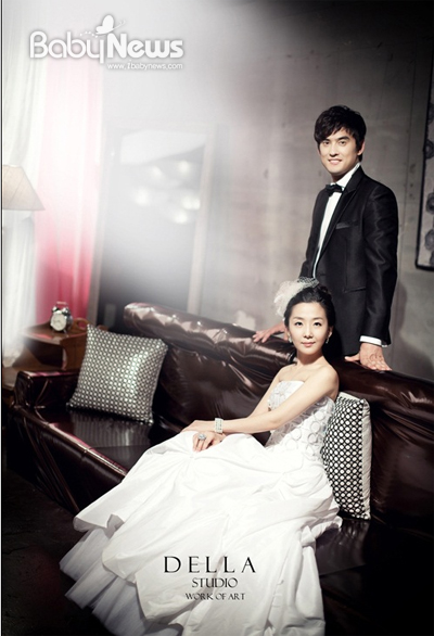 배우 박수현이 내달 14일 결혼식을 앞두고 웨딩사진을 공개했다. ⓒ델라 스튜디오