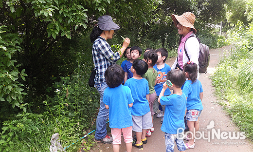길동생태공원에서는 다양한 자연생태계를 관찰하고 체험할 수 있어 아이들에게 유익하다. ⓒ길동생태공원