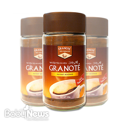 '한국바이오인드스트리'가 수입한 '그라노떼'는 커피를 마음대로 섭취하지 못하는 임신부를 위한 커피대용 허브차로 100% 천연 곡물로 만들어졌다. ⓒ한국바이오인드스트리