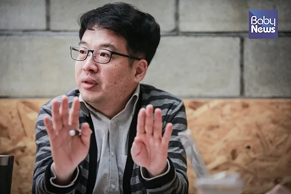 김승현 영어 교사는 현직 영어 교사이자 교육시민단체 사교육걱정없는세상의 영어사교육포럼 부대표를 맡고 있다. 김재호 기자 ⓒ베이비뉴스