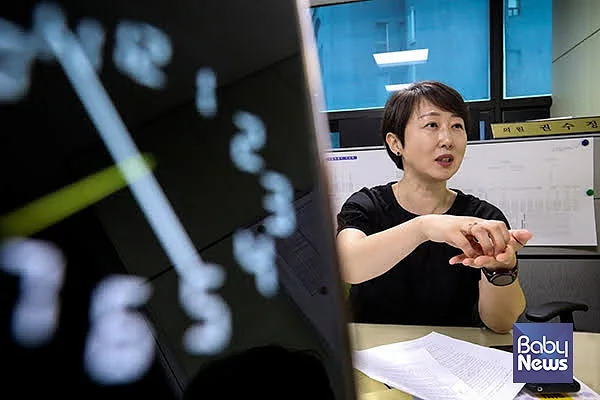 권수정 의원은 아이들이 놀지 못하는 가장 큰 이유로 ‘시간’의 문제를 지적했다. 최대성 기자 ⓒ베이비뉴스