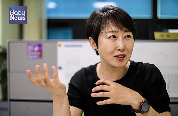‘서울시 아동의 놀이권 보장을 위한 조례’ 제정을 추진 중인 권수정 서울시의원. 최대성 기자 ⓒ베이비뉴스