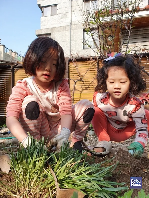 땀 흘릴 정도의 노동은 아이의 뇌를 맑게 키웁니다. 가장 적합한 노동은 바로 '집안일'. ⓒ지혜영