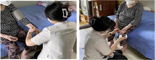 경기도사회서비스원 부천종합재가센터는 부천 지역 내 건강 고위험 노인을 대상으로 건강모니터링 서비스를 올해 연말까지 제공한다. ⓒ경기도사회서비스원