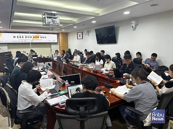 서울시-정부 외국인 가사관리사 시범사업 대응 국회토론회. ⓒ진보당
