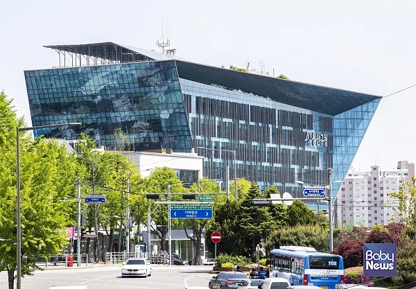 용산구청 전경. ⓒ용산구
