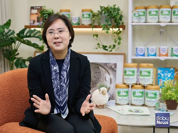 올해로 일동후디스 입사 20년차를 맞은 윤영화 일동후디스 생애주기영양연구센터 수석. ⓒ베이비뉴스