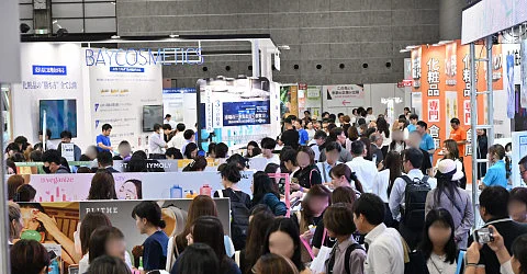 지난 전시회 전경. ⓒCOSME Week 오사카 2026