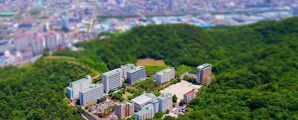 부영그룹 창신대학교 전경.
