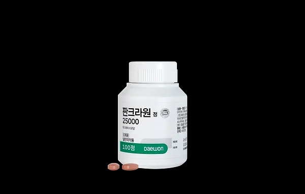 대원제약, 판크라원정 제품 사진.