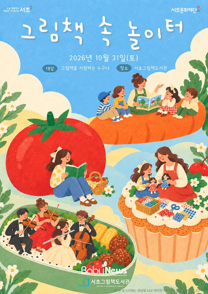그림책 속 놀이터. ⓒ서초그림책도서관