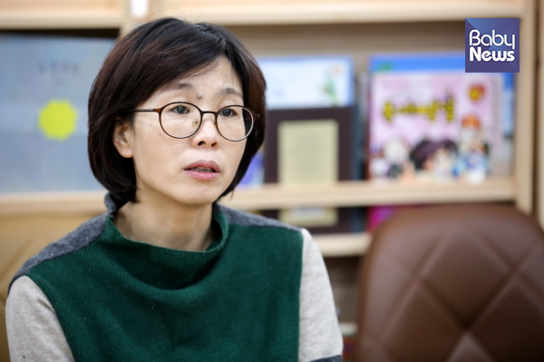 김한영 행복마을마더센터 대표. 김재호 기자 ©베이비뉴스