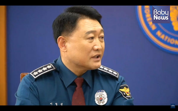 지난 1월 14일 올라온 ‘대전 아파트단지 6세아 사망사건’ 관련 청와대 국민청원에 대해, 청와대는 지난 14일 이철성 경찰청장을 통해 답변을 내놓았다. ©청와대라이브 영상 갈무리