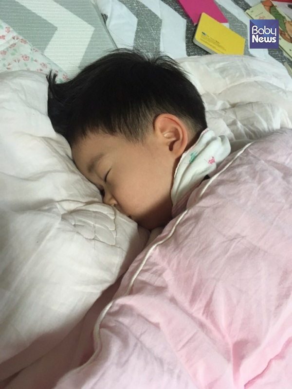 아이 대신 내가 아프면 좋겠다. 정가영 기자 ⓒ베이비뉴스