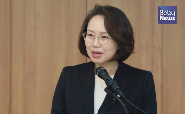 백선희 육아정책연구소장의 모습. 자료사진 ⓒ베이비뉴스