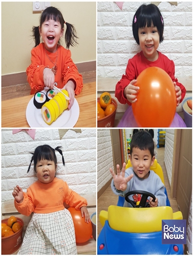 신입 영아 적응을 도와주는 우리는 형님반. ⓒ이미영