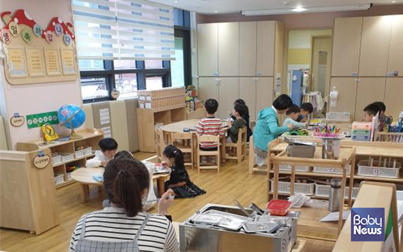 7월 1일부터 서울시 내 110개 국공립어린이집은 교사 대 아동 비율 축소 시범운영을 시작한다. ⓒ서울시