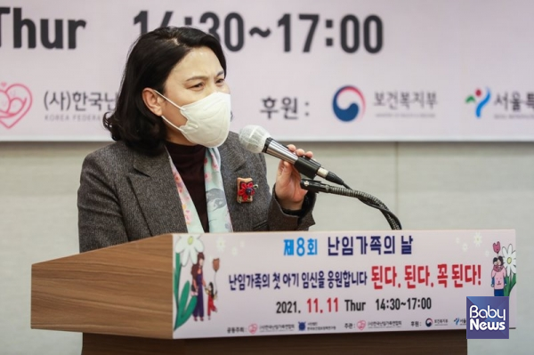 박춘선 (사)한국난임가족연합회 회장. 자료사진 ⓒ베이비뉴스