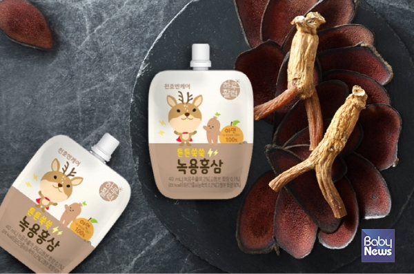 천호엔케어 튼튼쑥쑥 녹용홍삼. ⓒ천호엔케어