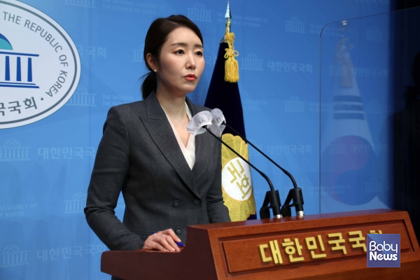 국회 보건복지위원회 소속 강선우 더불어민주당 의원. ⓒ강선우의원실