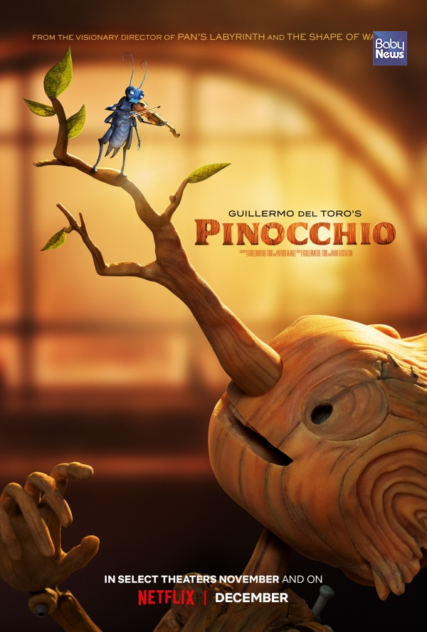 멕시코의 거장 기예르모 델 토로는 '피노키오'의 원작을 각색하고 스톱 모션 애니메이션으로 재탄생 시켰다. ⓒ넷플릭스
