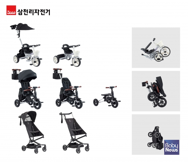 삼천리자전거 아이 성장과 환경에 맞춘 유아 이동수단 라인업. ⓒ삼천리자전거