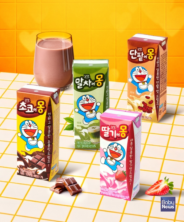 남양유업은 다양한 맛과 제품군, 브랜드 체험을 확대하며 ‘초코에몽’을 단일 제품을 넘어 ‘에몽’ 브랜드로 육성하고 있다. ⓒ남양유업