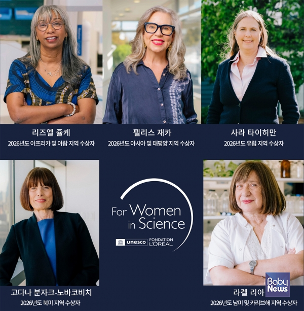 로레알 그룹, 제 28회 로레알-유네스코 세계여성과학자상 수상자 발표. ⓒ로레알