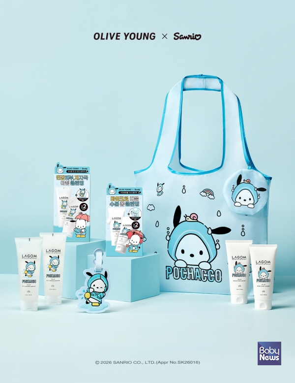 라곰, 올리브영X산리오 IP 캠페인으로 포차코 기획세트 출시. ⓒ라곰