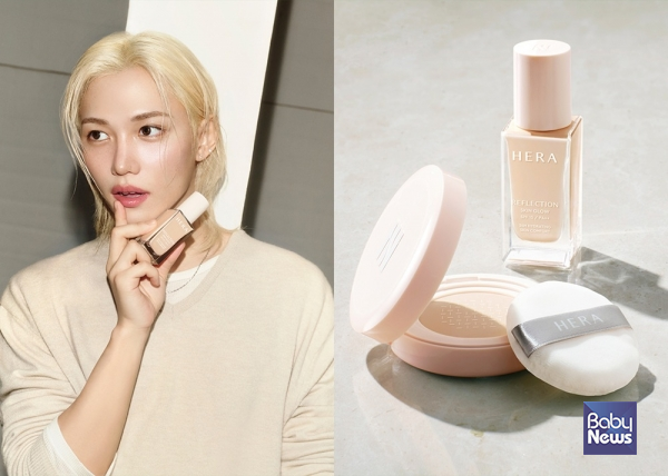 헤라, 리플렉션 라인 'Still Glowing' 캠페인 전개. ⓒ헤라