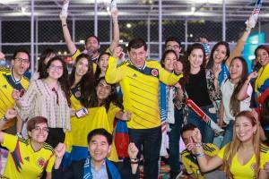 “러시아 월드컵 글로벌 응원전, 콜롬비아 초대해줘서 참 감사하다”