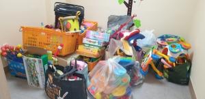춘천시육아종합지원센터, 그린무브 공작소 통해 장난감 500여 점 기부