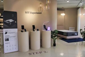 이브자리, 슬립앤슬립 회기점 IoT 접목 체험형 매장으로 새단장
