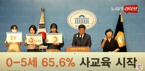7세 사교육 서울 83%·비수도권 44%... 사교육 지역별·소득별 격차 高