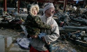 일본 지진 피해 아동 위한 '아동친화공간'