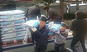 익명의 기부천사, '금천구'에 쌀 136포 기증